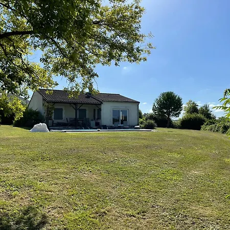 Vakantievilla 'le Chene', 8 Pers, Prive Zwembad * Chalais (Charente)